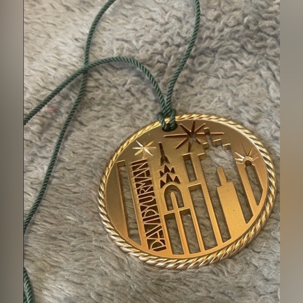 David Yurman 2024 Manhattan Skyline. Annual Pendant and/or Ornament.